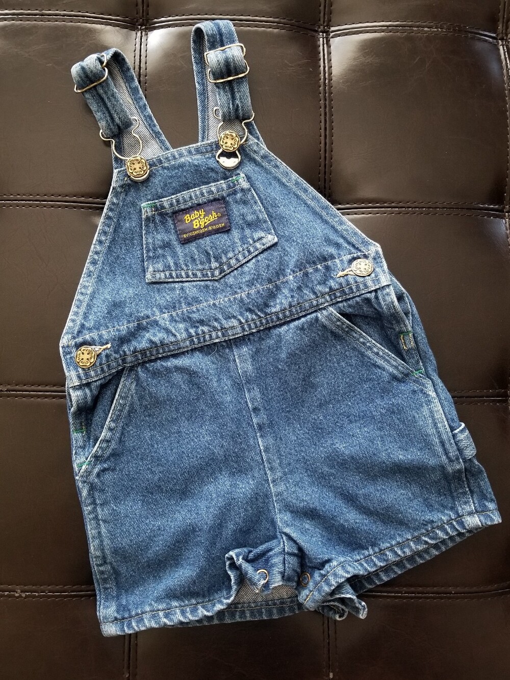 ❗Vintage Oshkosh B'Gosh Blue Denim Overalls 18M❗